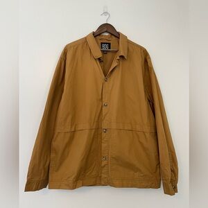 BDG Urban Outfitters Men’s Brown Oversized Utility Button Down Shirt XL